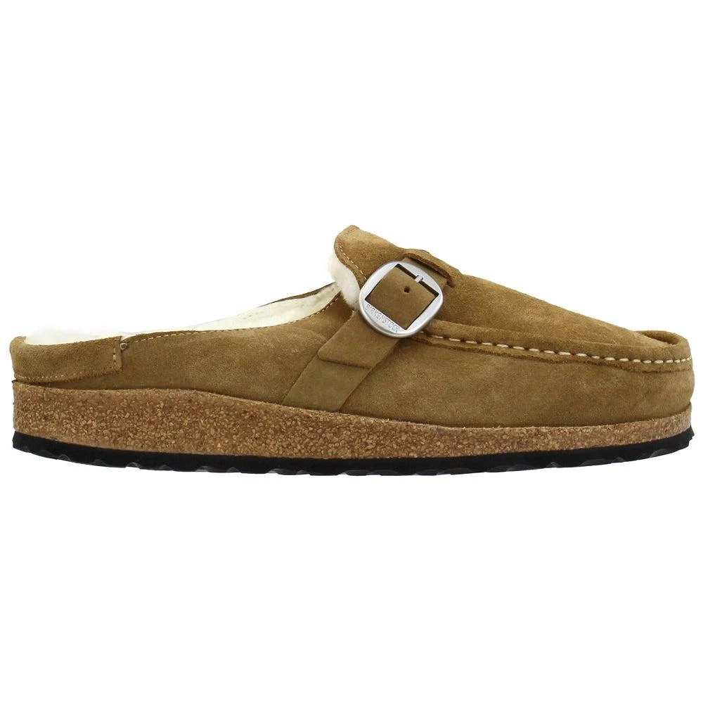 商品Birkenstock|Buckley Shearling Suede Leather Moccasin,价格¥1289,第1张图片