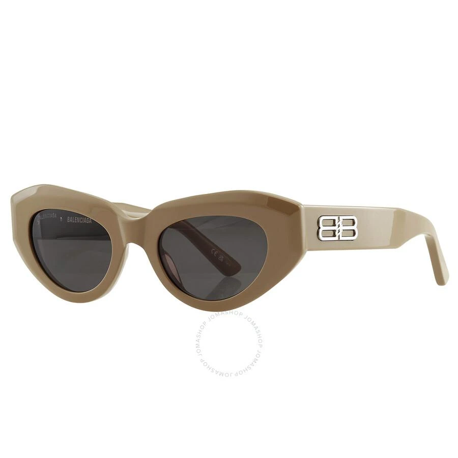 商品Balenciaga|Balenciaga Grey Cat Eye Ladies Sunglasses BB0236S 004 52,价格¥1485,第3张图片详细描述
