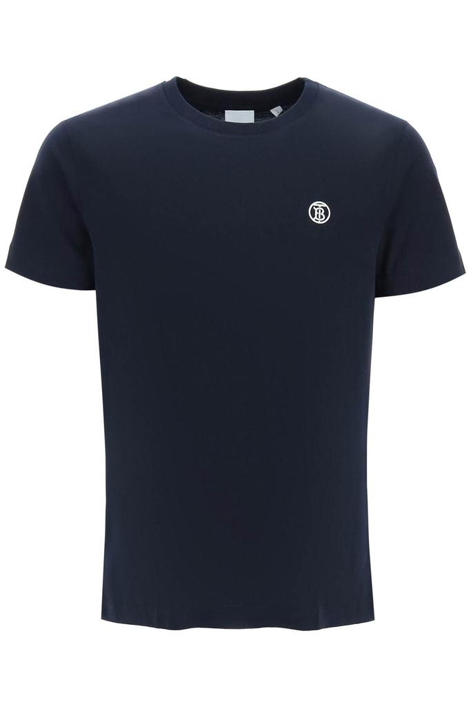 T-SHIRT WITH MONOGRAM EMBROIDERY商品第1张图片规格展示