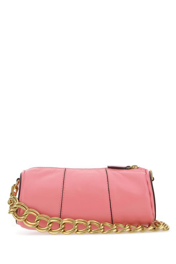 商品Manu Atelier|Dark pink leather mini XX Cylinder handbag,价格¥1622,第4张图片详细描述