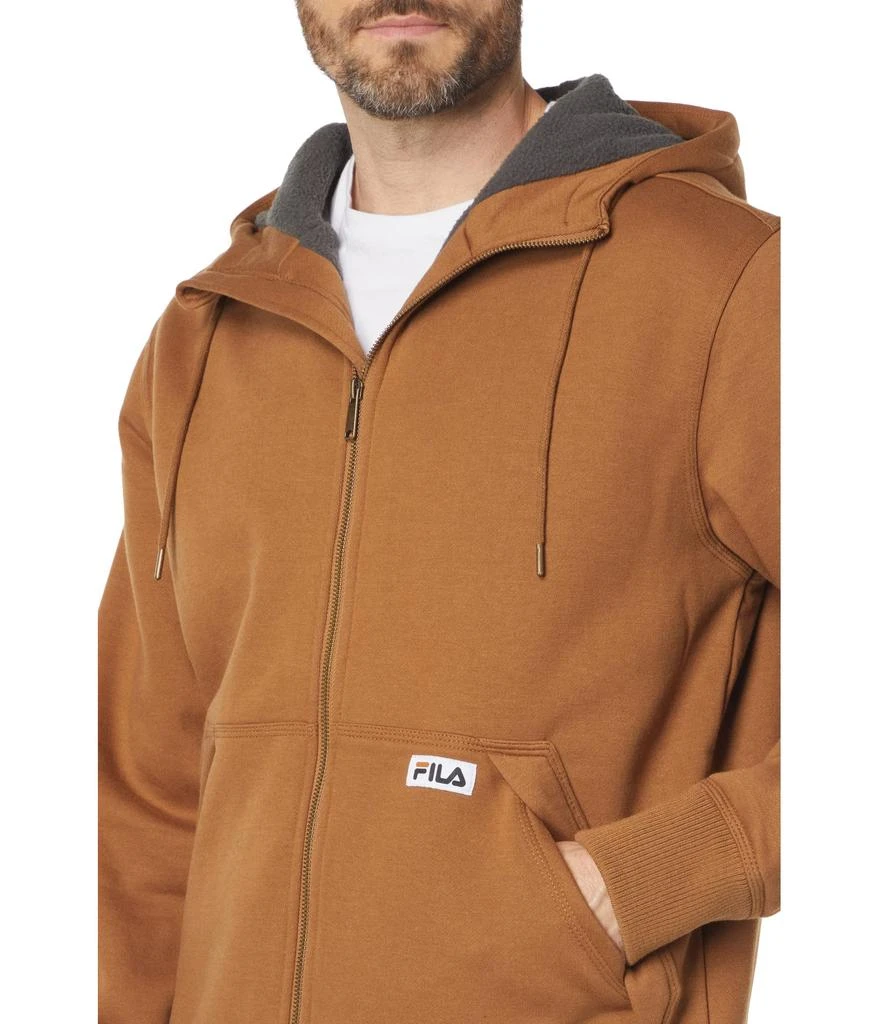 商品Fila|Workwear Sherpa Lined Hooded Sweatshirt,价格¥287,第3张图片详细描述