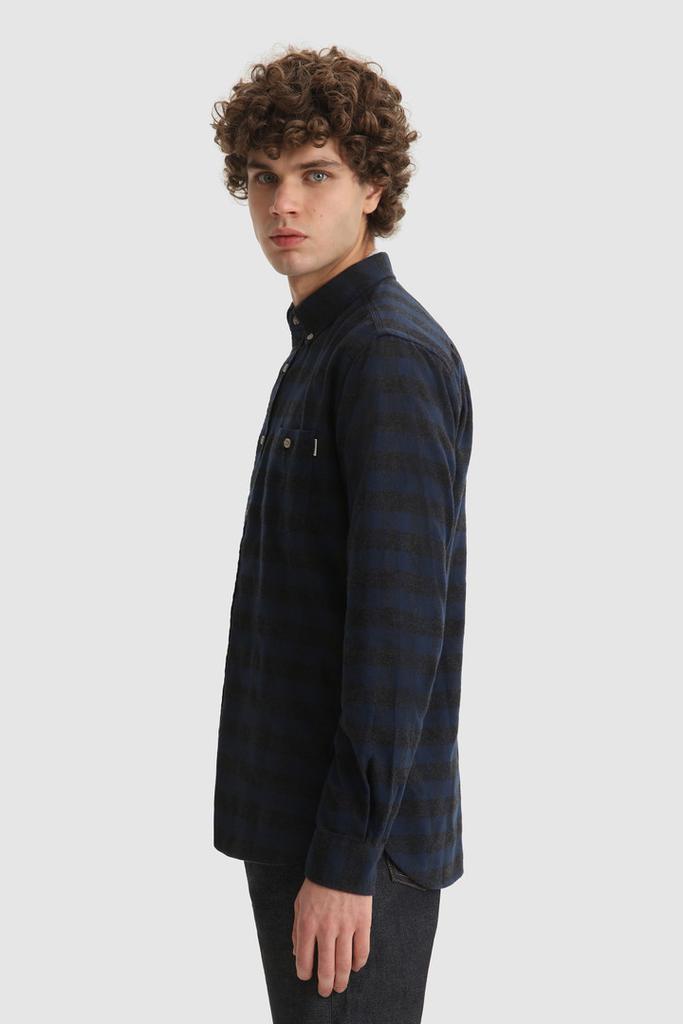 Traditional Cotton Flannel Shirt商品第3张图片规格展示