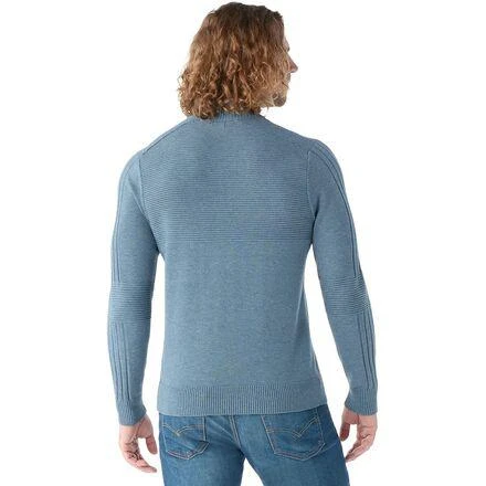 商品SmartWool|Texture Half Zip Sweater - Men's,价格¥523,第2张图片详细描述