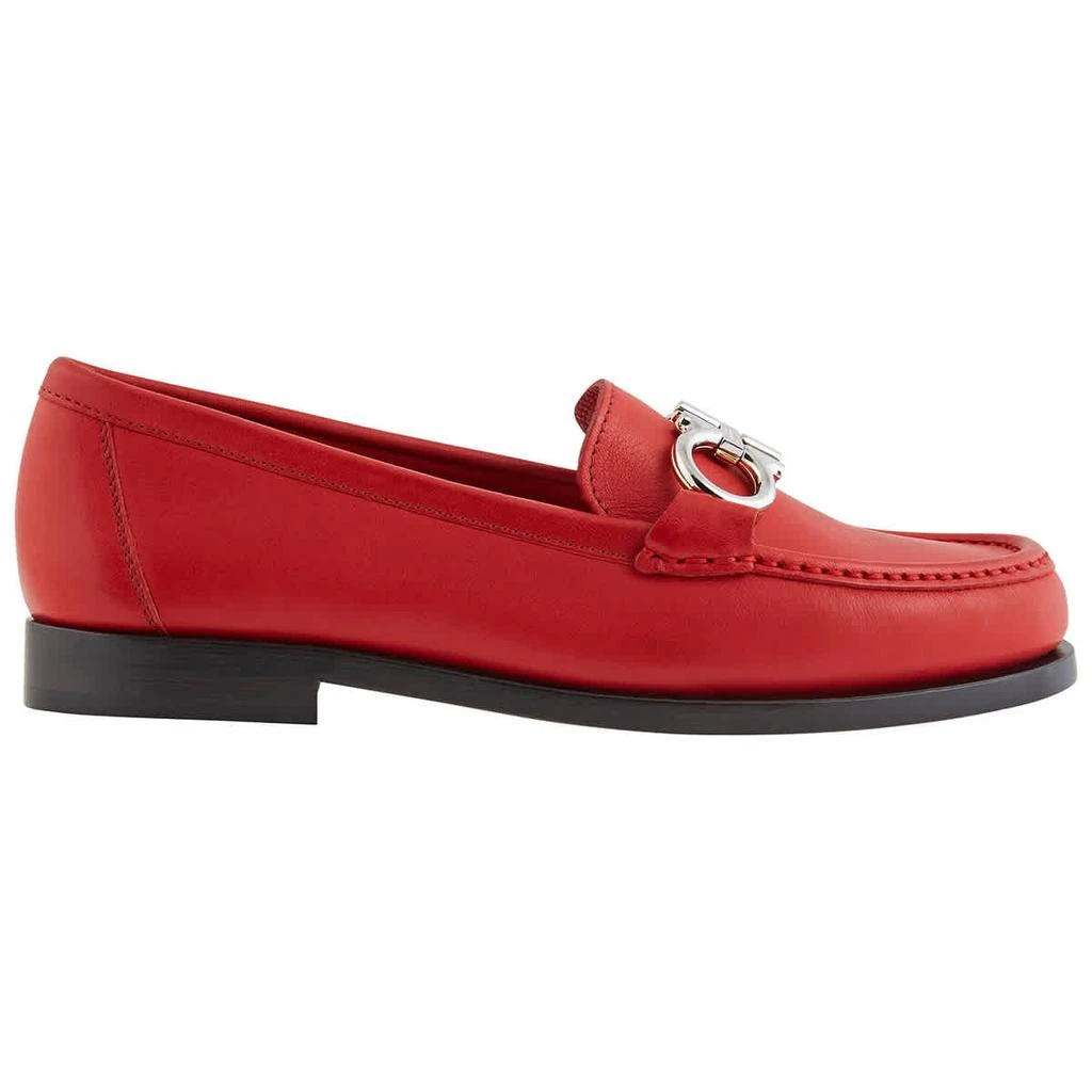 商品Salvatore Ferragamo|Salvatore Ferragamo Ladies Gancini Moccasin, Brand Size 5 D,价格¥1068,第1张图片