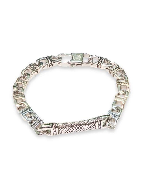 商品Jean Claude|Dell Arte By Jean Claude Jewelry Stainless Steel Link Chain Bracelet,价格¥541,第2张图片详细描述