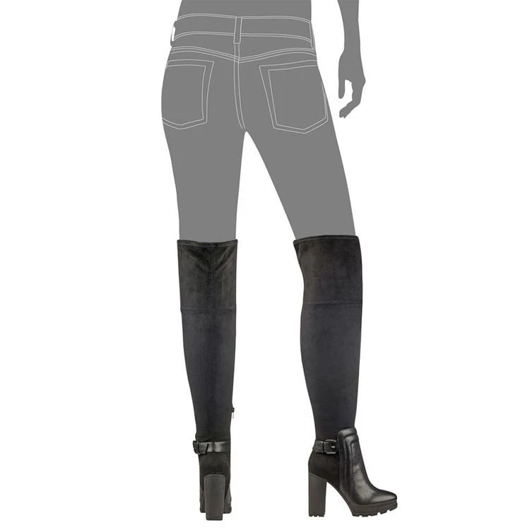 Women's Sleek Over-The-Knee Lug Boots 商品