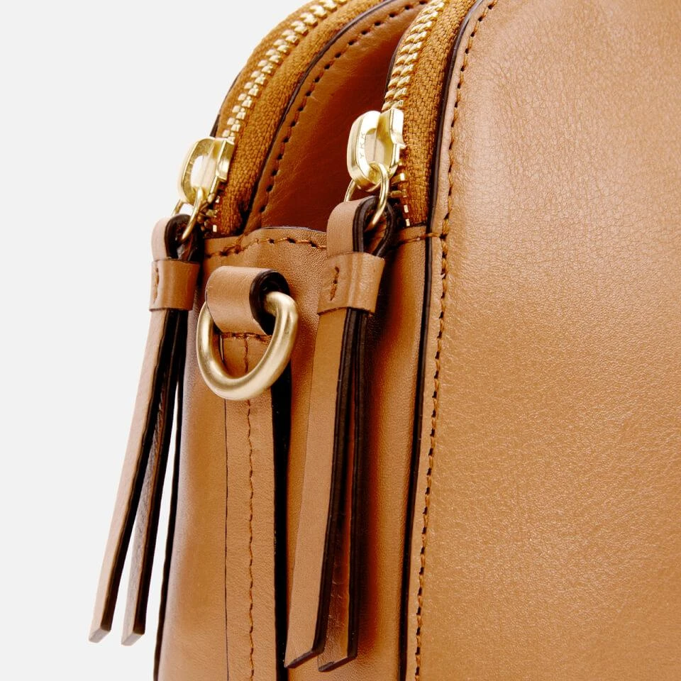 商品Radley|Radley Women's Dukes Place Medium Ziptop Cross Body Bag - Dark Butter,价格¥1028,第4张图片详细描述