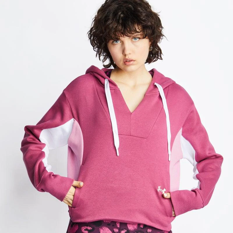 商品Under Armour|Under Armour Rival Over The Head - Women Hoodies,价格¥466,第2张图片详细描述