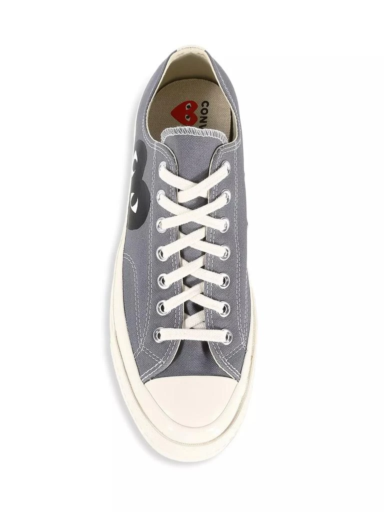 商品Comme des Garcons|Unisex CdG PLAY x Converse Men's Chuck Taylor All Star Low-Top Sneakers,价格¥1128,第5张图片详细描述