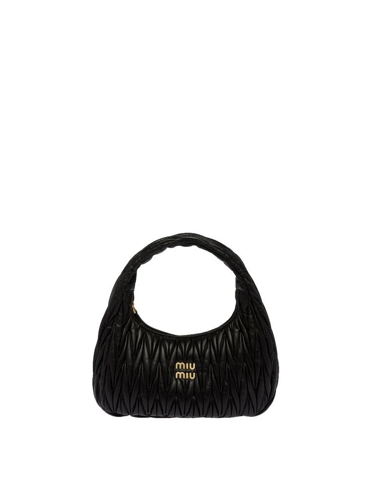 商品Miu Miu|Wander Matelassé Nappa Leather Bag,价格¥22781,第1张图片