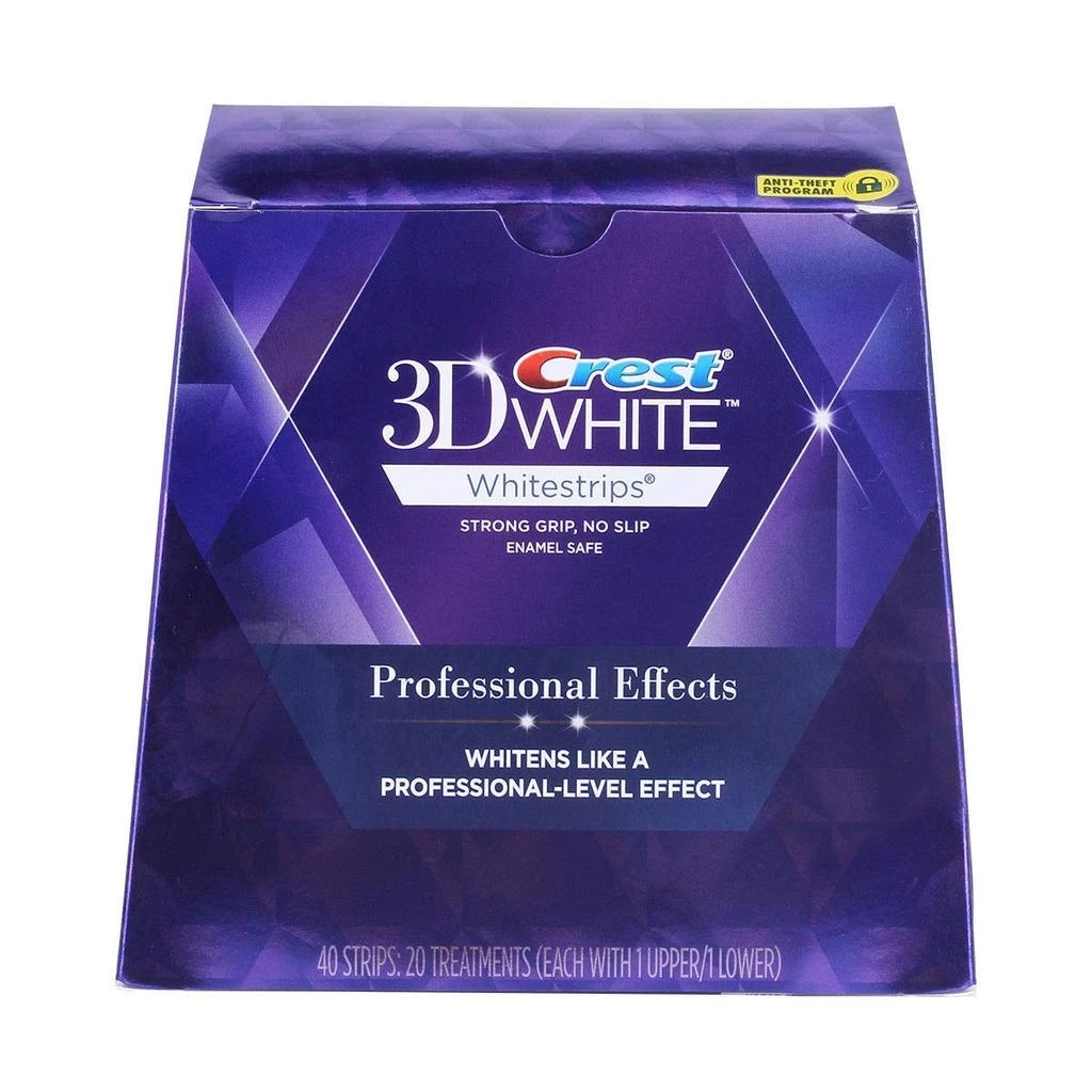Crest 3D No Slip Whitestrips Professional Effects Teeth Whitening Kit 20 ea 商品