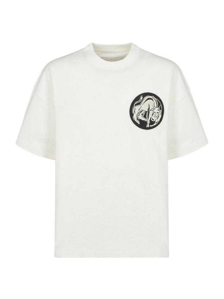 Jil Sander Graphic Patch Crewneck T-Shirt商品第1张图片规格展示