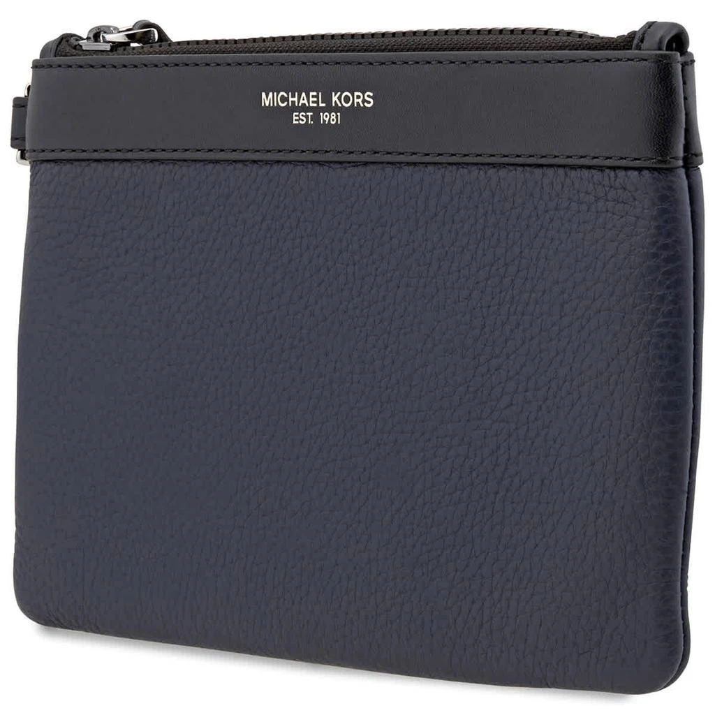 商品Michael Kors|Men's Blue Leather Small Travel Pouch,价格¥659,第2张图片详细描述