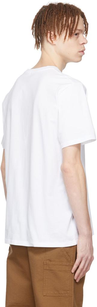 White Cotton T-Shirt商品第3张图片规格展示