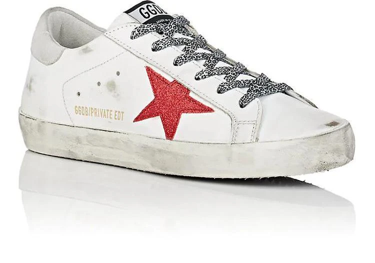 商品Golden Goose|Women's Superstar Suede Sneakers,价格¥2372,第2张图片详细描述