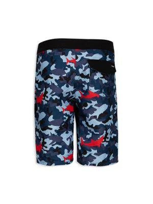 商品Hurley|Boy's Shark Bait Swim Board Shorts,价格¥73,第2张图片详细描述