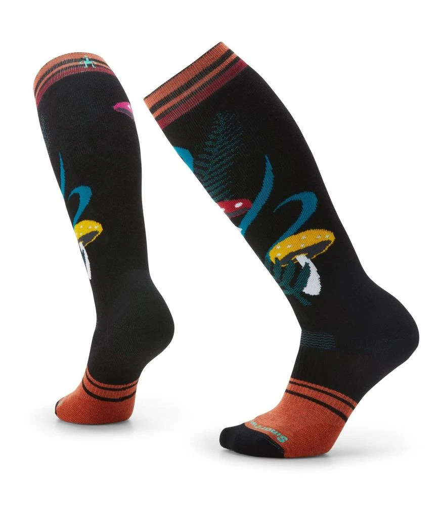 商品SmartWool|Snowboard Full Cushion Fungi Fabulous Over-the-Calf Socks,价格¥162,第1张图片