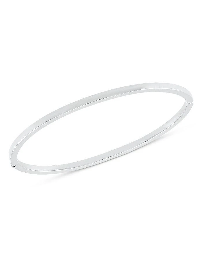 商品Alberto Amati|14K White Gold Polished Bangle Bracelet,价格¥6269,第1张图片