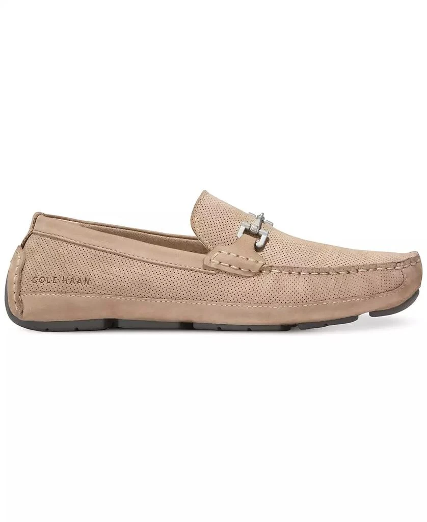 商品Cole Haan|Men's Wyatt Leather Slip-On Bit Driving Loafers,价格¥606,第4张图片详细描述