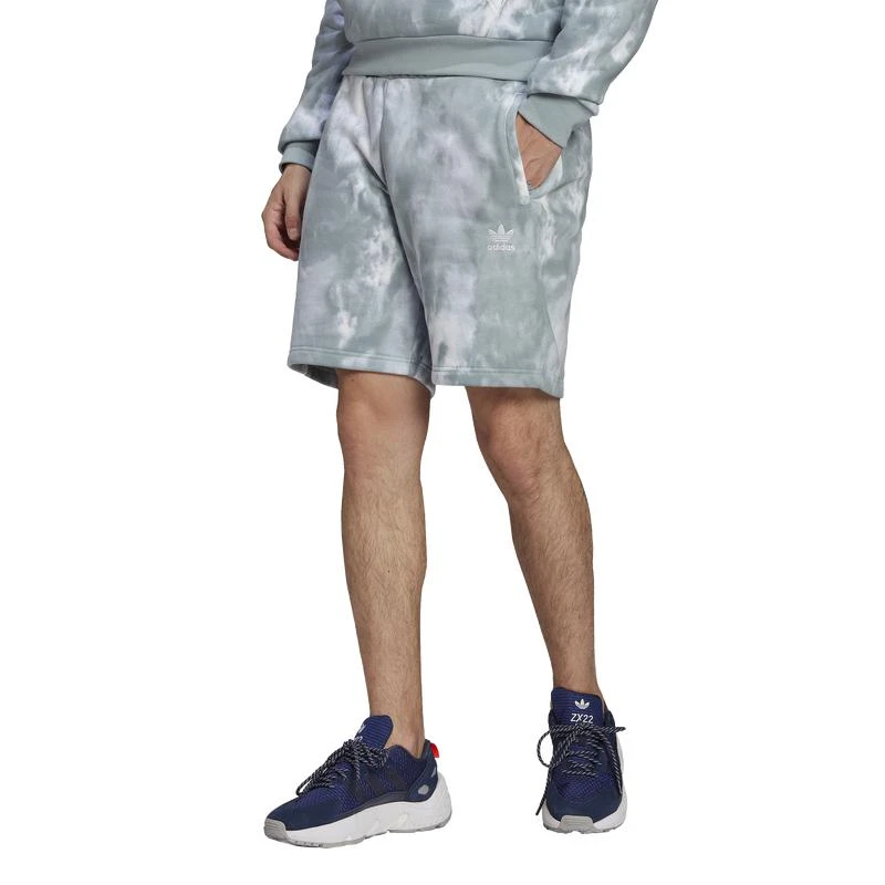 商品Adidas|adidas Originals Essential Tie Dye Fleece Shorts - Men's,价格¥173,第1张图片