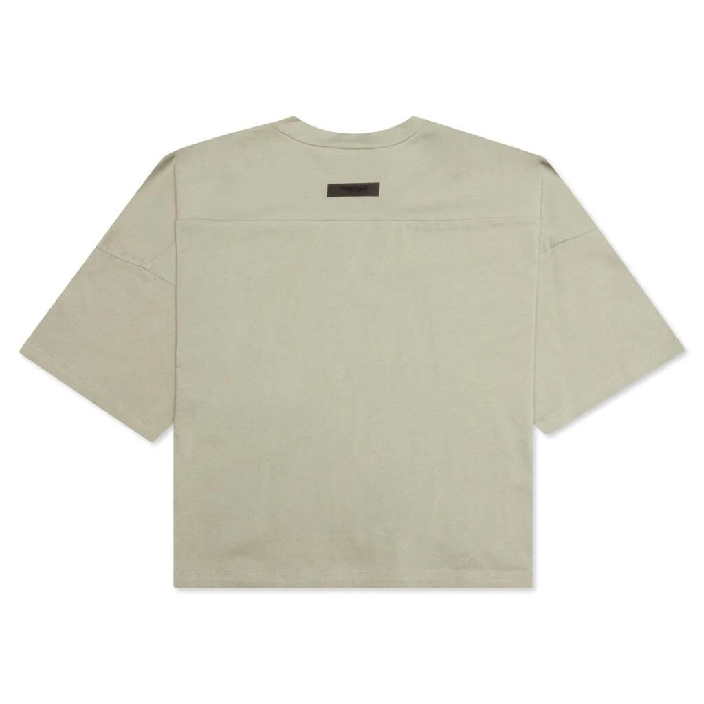 商品Essentials|Fear of God Essentials Women's Football Tee - Seafoam,价格¥228,第2张图片详细描述