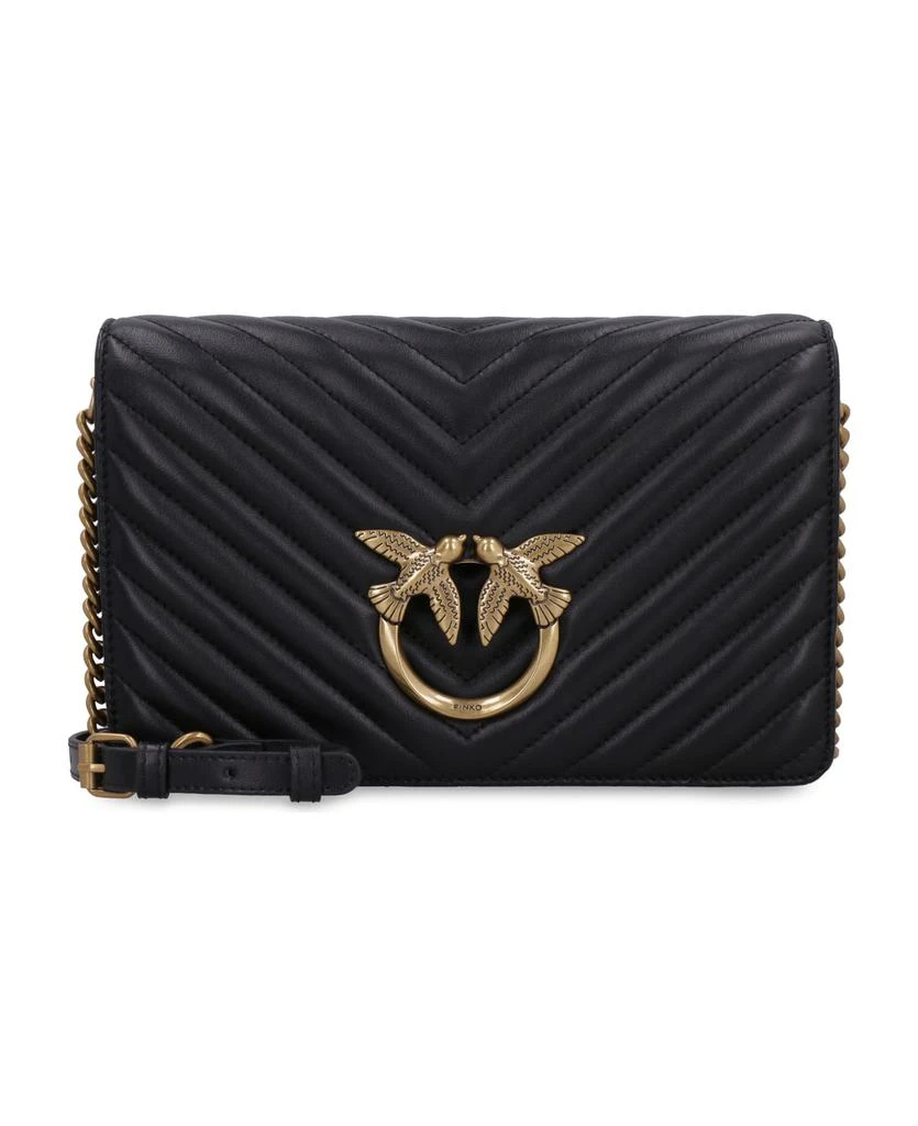 商品PINKO|Love Click Classic Leather Bag,价格¥2871,第1张图片