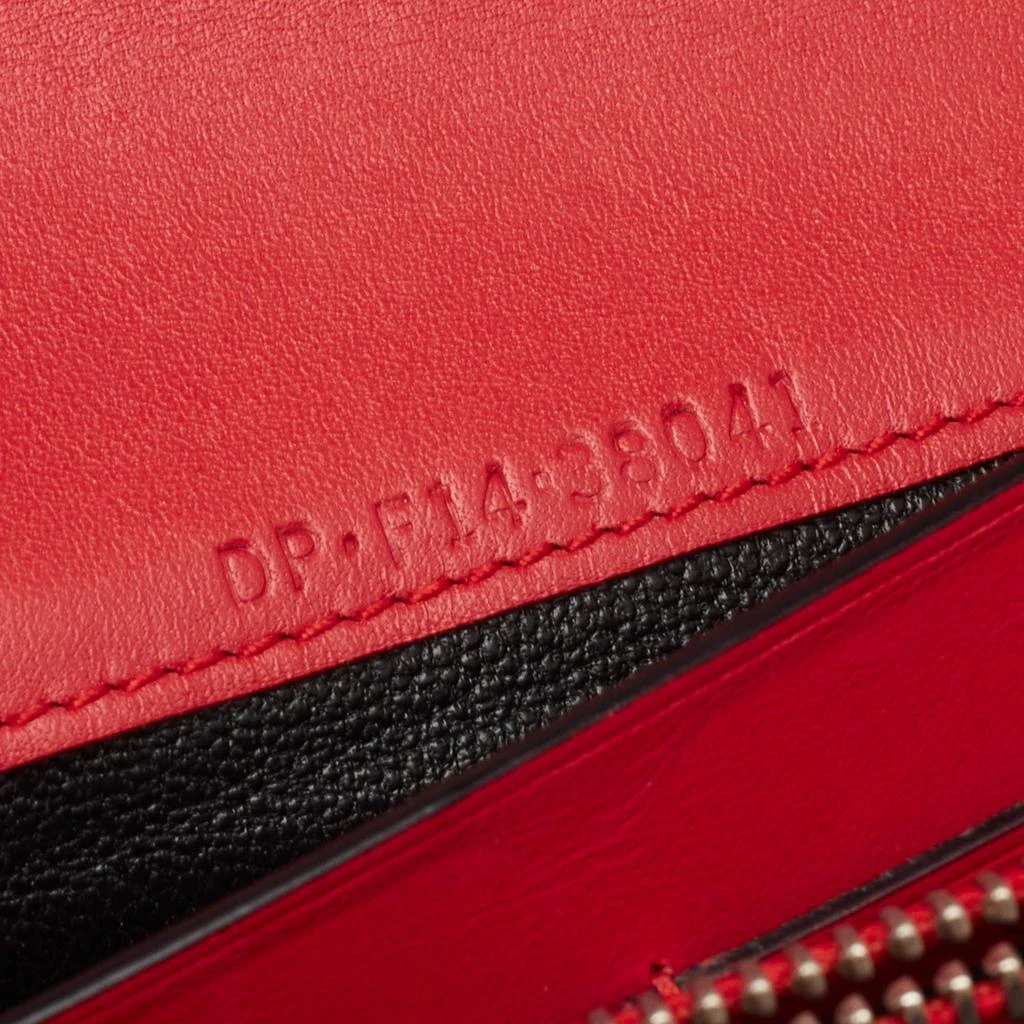 Bvlgari Red Leather Serpenti Forever Wallet 商品