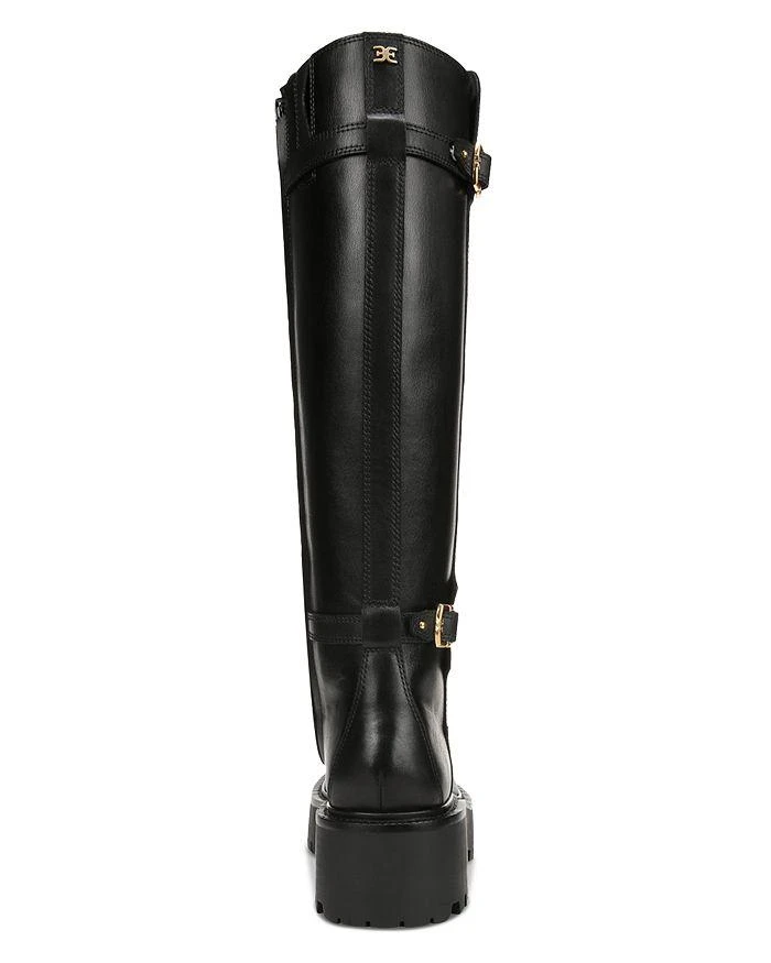 商品Sam Edelman|Women's Elayna Decorative Buckle Tall Platform Boots,价格¥1235,第3张图片详细描述