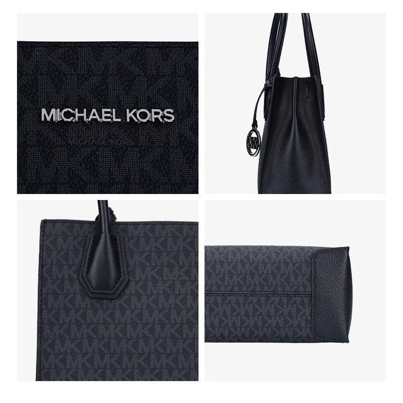 商品Michael Kors|美国直邮Michael Kors 奥莱 MERCER 中号PVC女士单肩斜挎手提包,价格¥2162,第15张图片详细描述