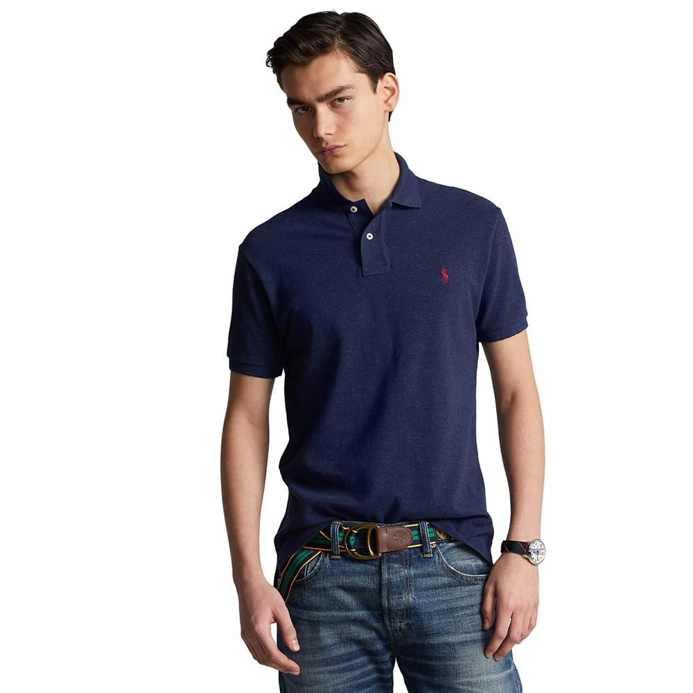 商品Ralph Lauren|Men's Classic-Fit Mesh Polo Shirt,价格¥823,第1张图片