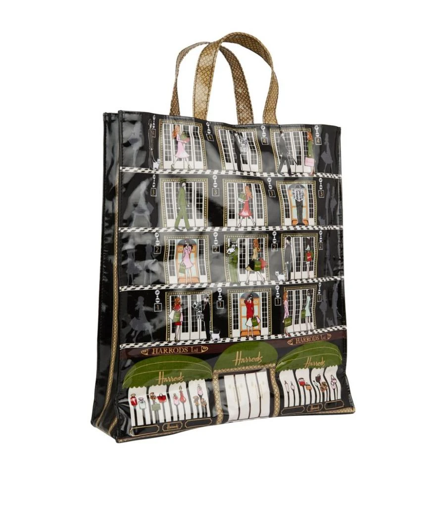 商品Harrods|Large Elevators Shopper Bag,价格¥392,第3张图片详细描述