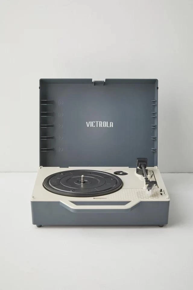 商品Victrola|Victrola Re-Spin Bluetooth Suitcase Record Player,价格¥412,第1张图片