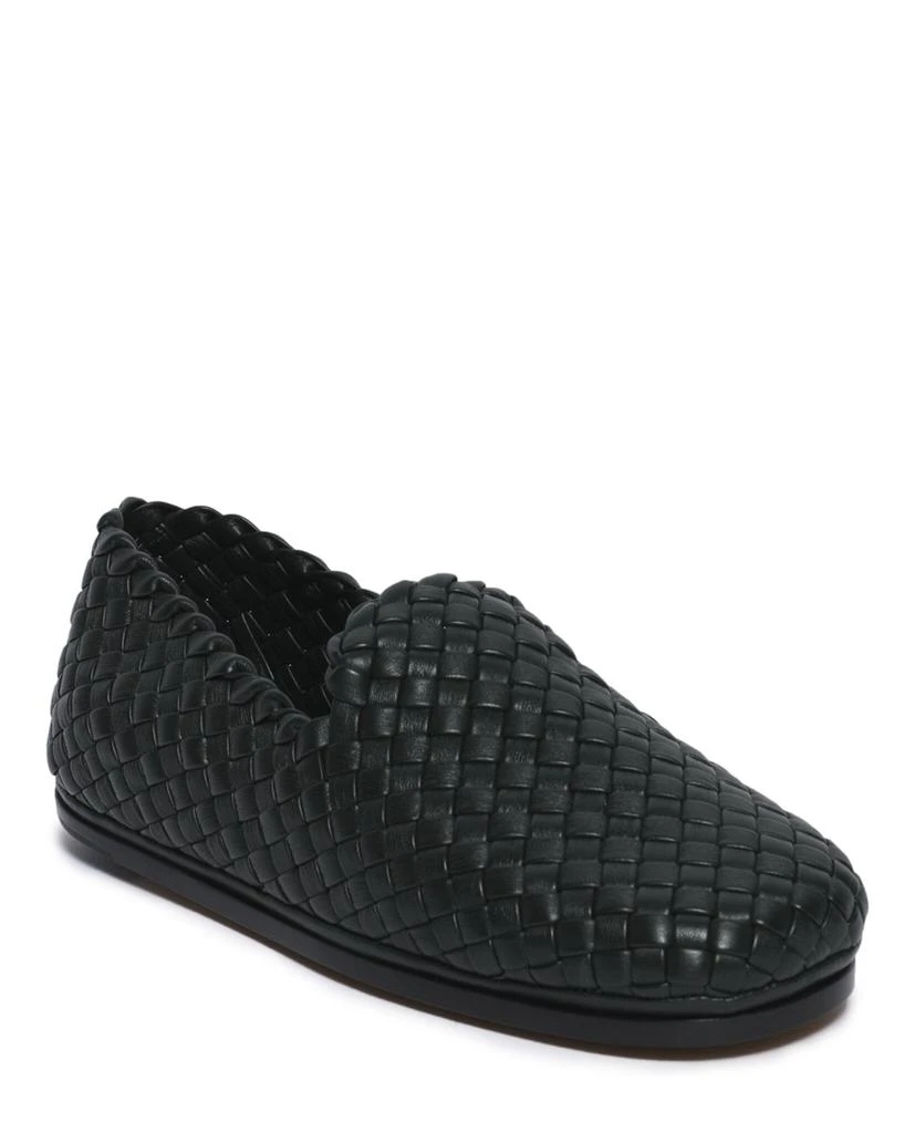 商品Bottega Veneta|Mens Intrecciato Leather Loafers,价格¥2207,第2张图片详细描述