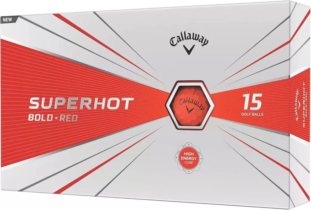 商品Callaway|Callaway 2020 Superhot Golf Balls – 15 Pack,价格¥247,第1张图片