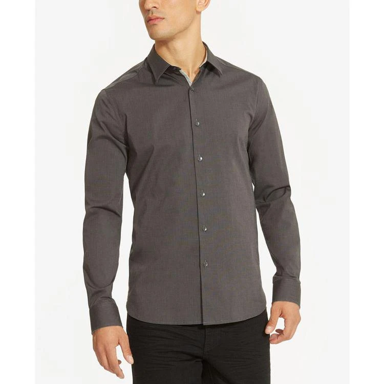 商品Kenneth Cole|Men's Stretch Chambray Shirt,价格¥136,第1张图片