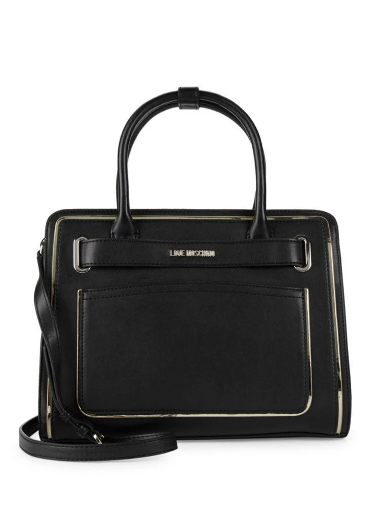 商品Moschino|Structured Tote,价格¥1101,第1张图片