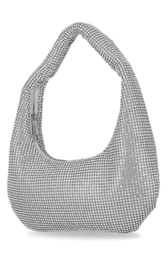 商品Jessica McClintock|Ada Crystal Hobo Bag,价格¥189,第3张图片详细描述