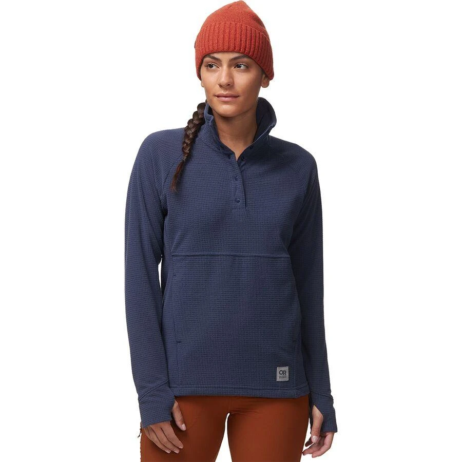 商品Outdoor Research|Trail Mix Snap Pullover - Women's,价格¥411,第1张图片