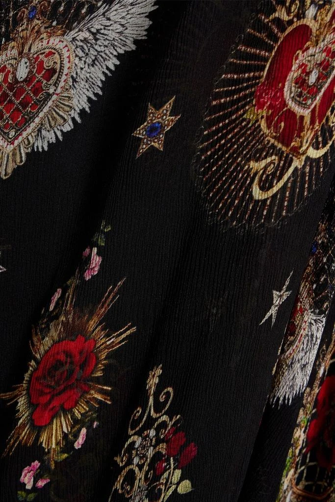 商品Camilla|Embellished printed silk-georgette maxi dress,价格¥3516,第4张图片详细描述