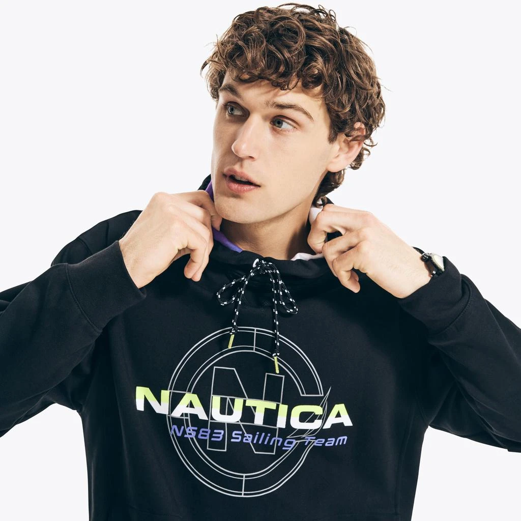 商品Nautica|Mens Sailing Team Pullover Hoodie,价格¥257,第3张图片详细描述