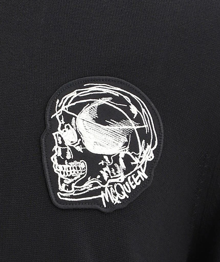 商品Alexander McQueen|Alexander Mcqueen Men&#39;s  Black Other Materials Sweater,价格¥3697,第3张图片详细描述