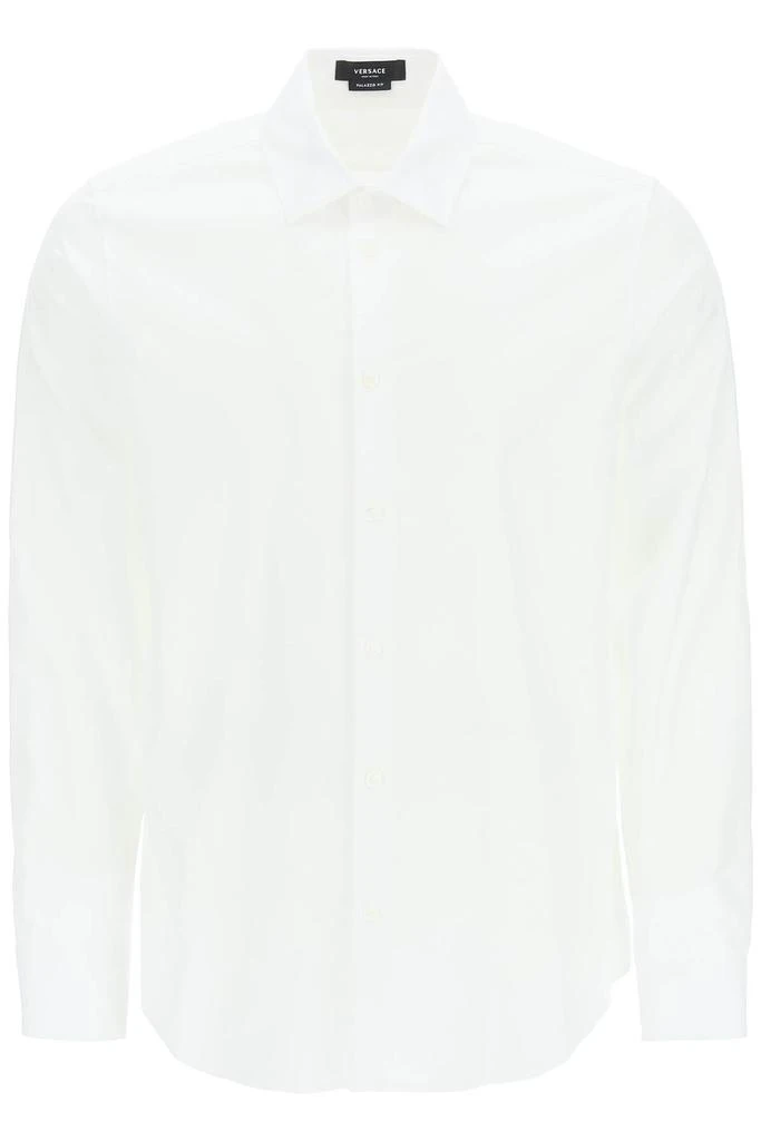 商品Versace|Versace la greca jacquard shirt,价格¥2822,第1张图片