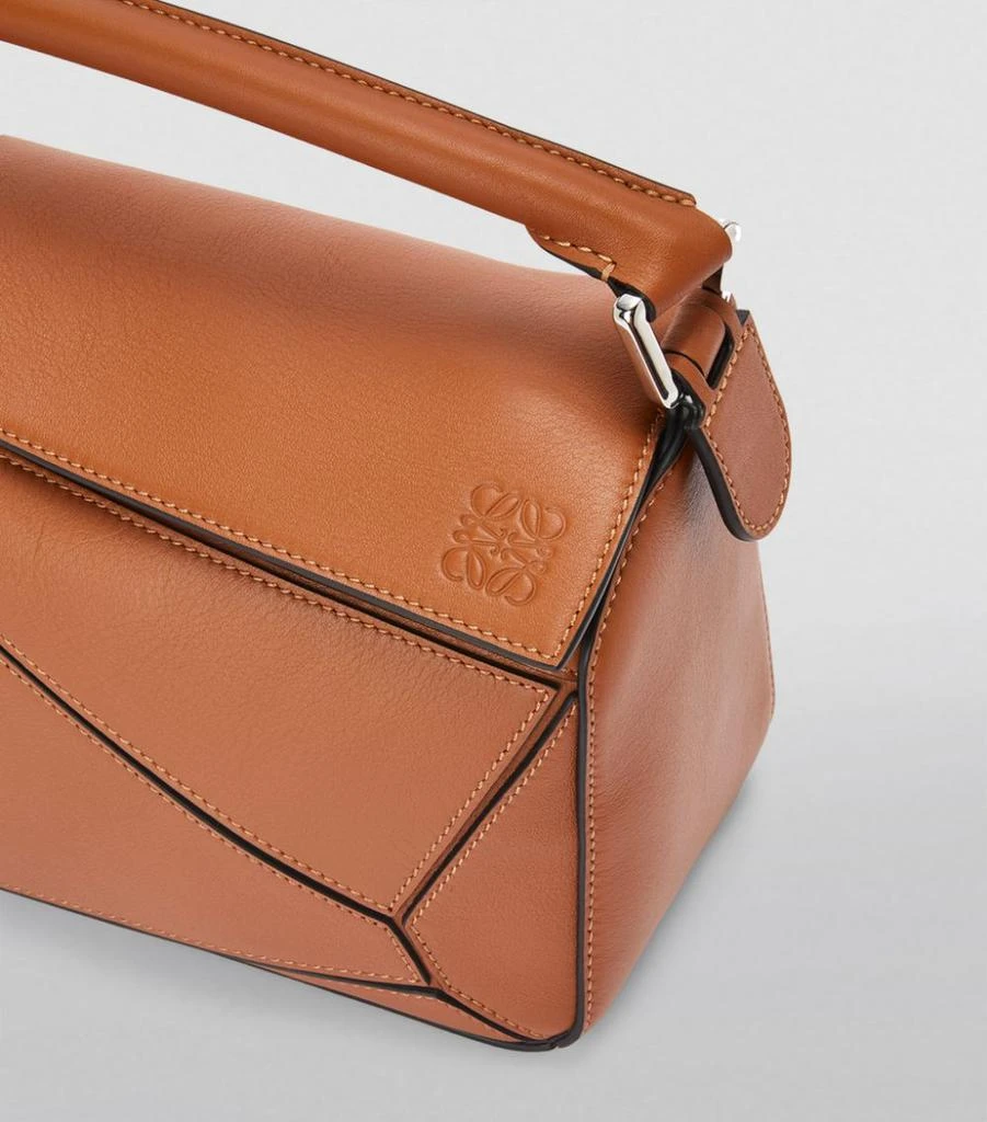 商品Loewe|Small Leather Puzzle Top-Handle Bag,价格¥26399,第5张图片详细描述