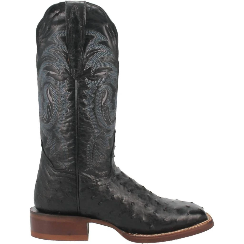 商品Dan Post|Kylo Full Quill Ostrich Boot In Black,价格¥2389,第1张图片