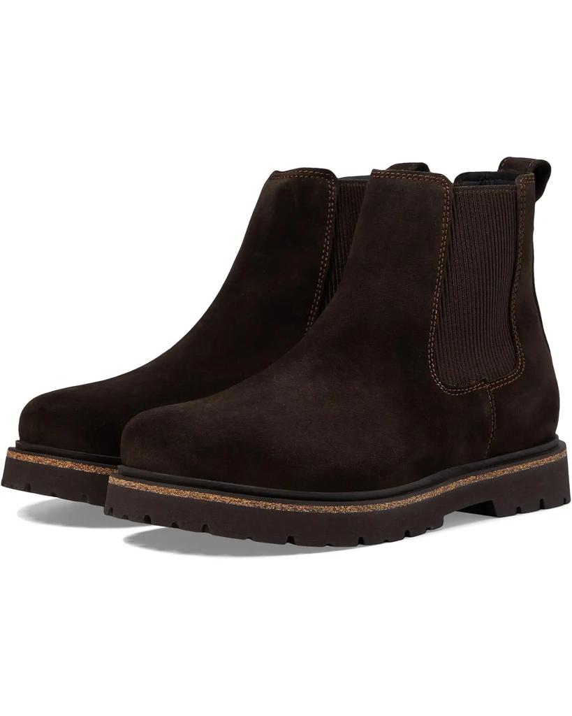 Botas Highwood para homem em pele cor chocolate image 2