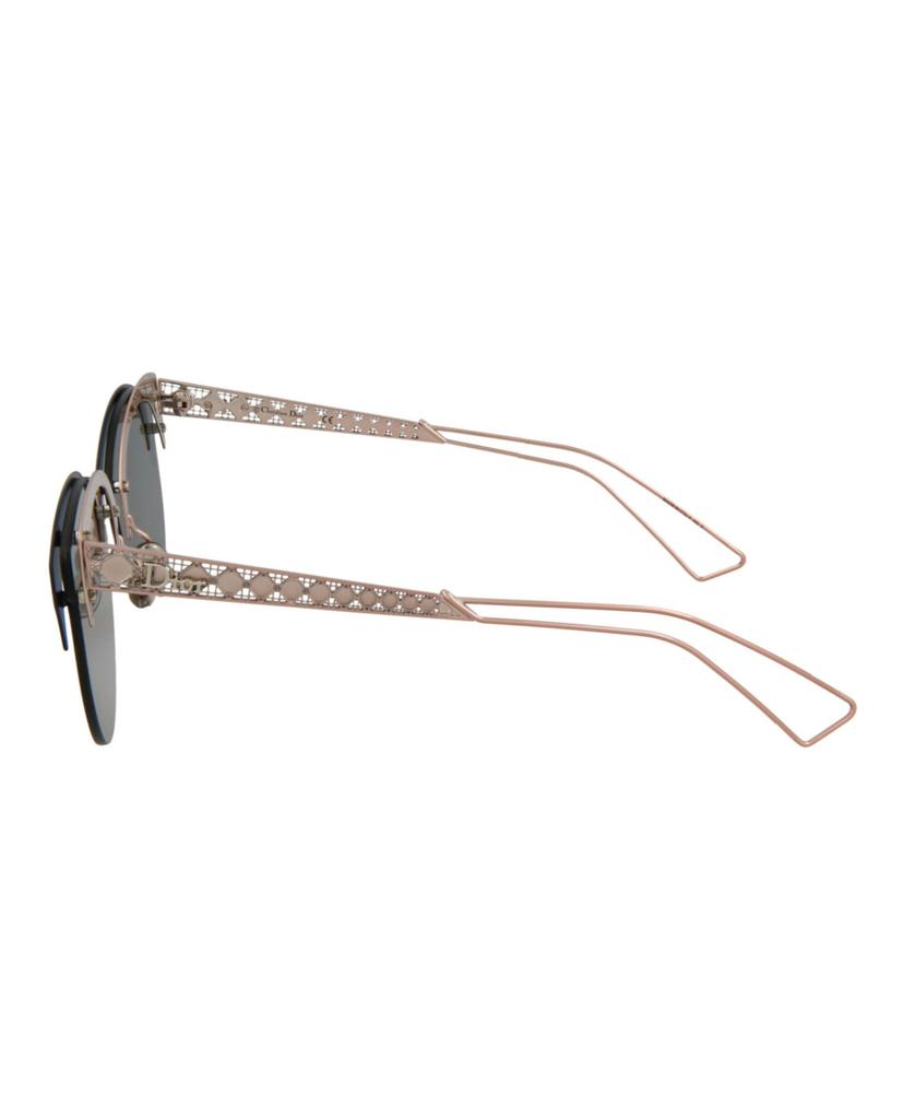 Cat-Eye Metal Sunglasses商品第3张图片规格展示