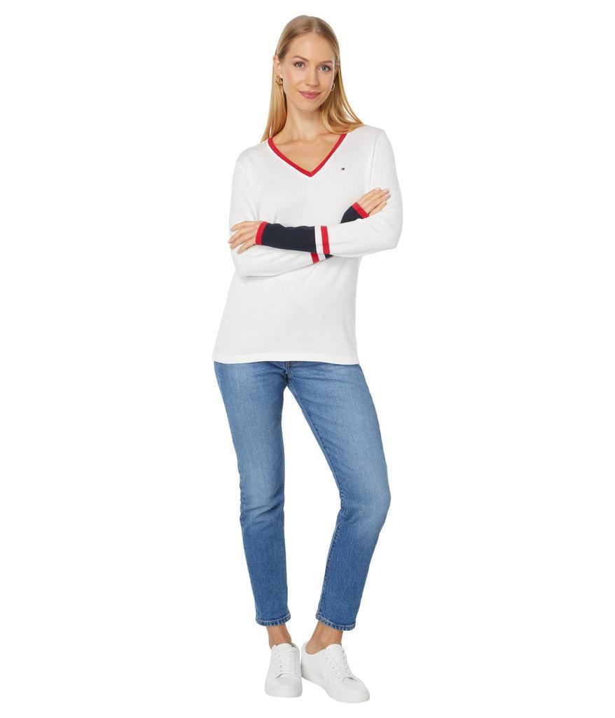 商品Tommy Hilfiger|Bold Tipped Ivy Sweater,价格¥290,第6张图片详细描述
