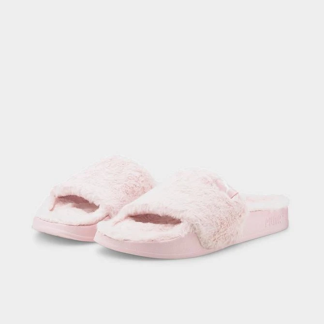 商品Puma|Women's Puma Leadcat 2.0 Fluff Slide Sandals,价格¥298,第2张图片详细描述