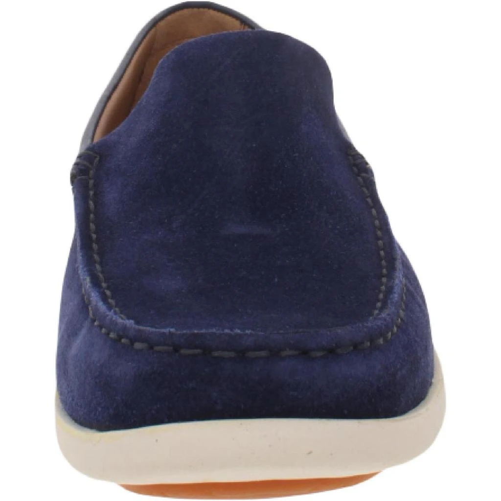 商品Clarks|Unstructured by Clarks Ferius Creek Men's Leather Slip On Moccasin Loafers,价格¥162,第4张图片详细描述
