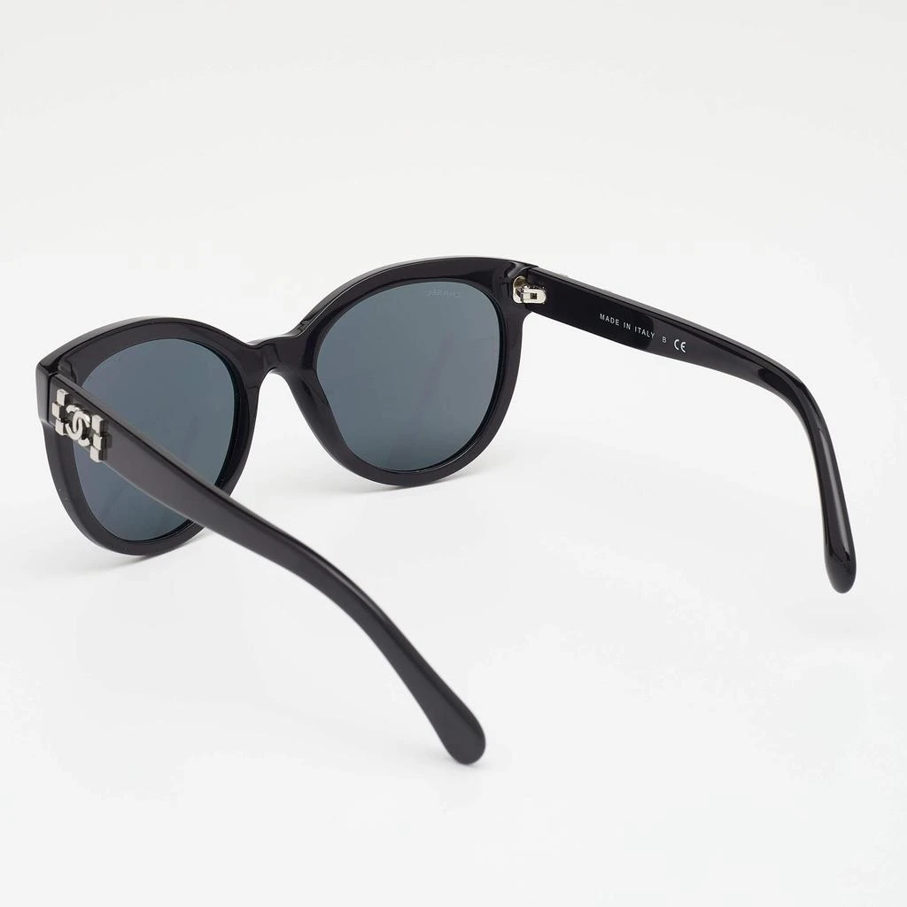 商品[二手商品] Chanel|Chanel Black 5315 CC Pantos Signature Cat-Eye Sunglasses,价格¥3171,第3张图片详细描述
